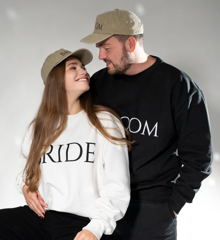 The "I DO" Crew Sweatshirt - Groom