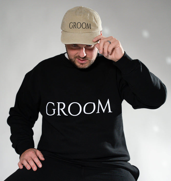 The "I DO" Crew Sweatshirt - Groom