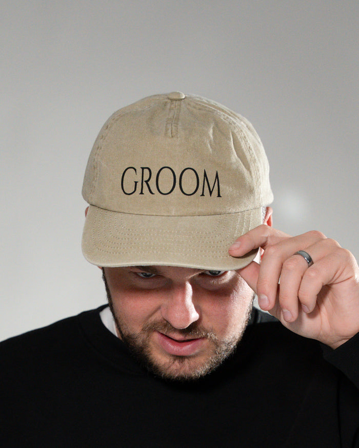 GROOM BE BOLD Vintage Cap