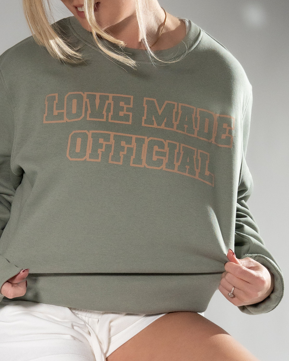 Love Made Official Sweatshirt - The Alt Edit