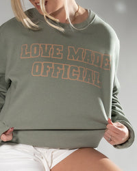 Love Made Official Sweatshirt - The Alt Edit