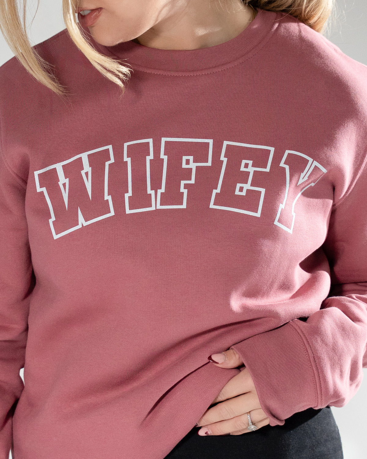 Varsity Wifey Sweatshirt – The Vow Collection