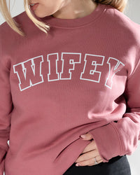 Varsity Wifey Sweatshirt – The Vow Collection