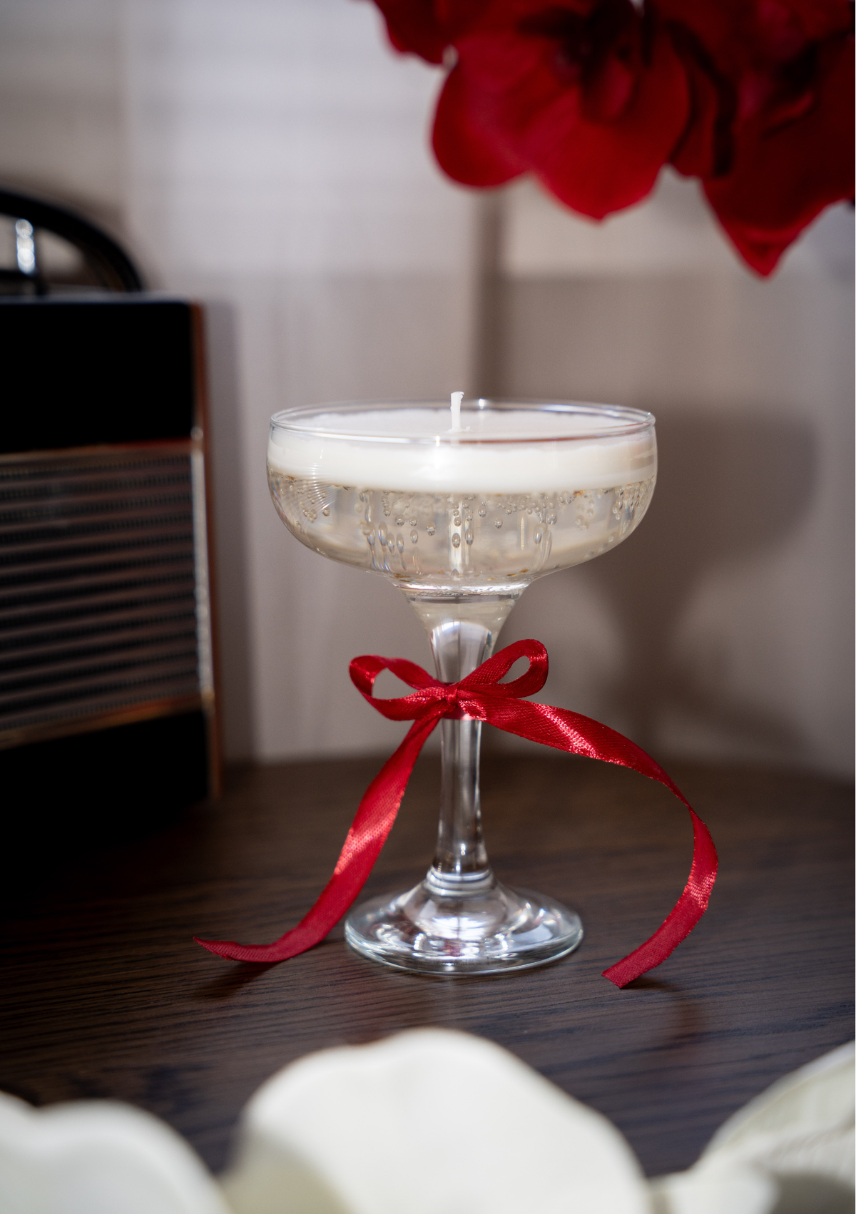 The Celebration Coupe Candle- English Pear & Freesia